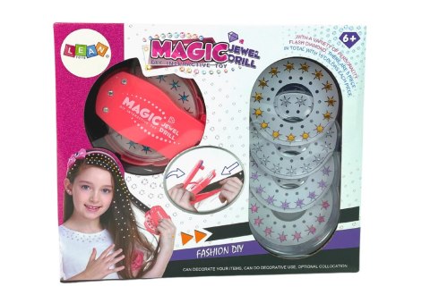 Zestaw Biżuteria Ozdoby Do Włosów Diamenciki Aplikator LEAN Toys Zestaw Biżuteria Ozdoby Do Włosów Diamenciki Aplikator LEAN Toys