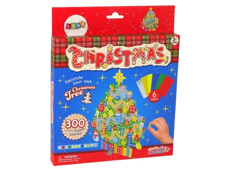 Zestaw DIY Kolorowa Mozaika Święta Wyklejanka Choinka LEAN TOYS Zestaw DIY Kolorowa Mozaika Święta Wyklejanka Choinka LEAN TOYS
