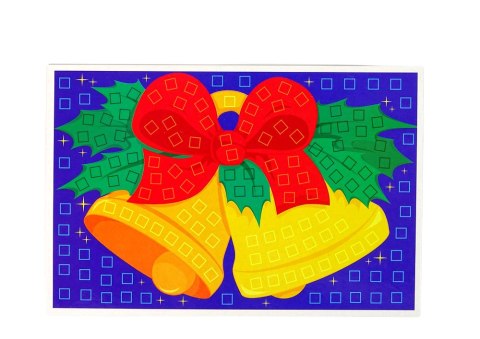 Zestaw DIY Kolorowa Mozaika Święta Wyklejanka Dzwonek LEAN TOYS Zestaw DIY Kolorowa Mozaika Święta Wyklejanka Dzwonek LEAN TOYS