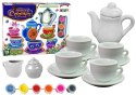 Zestaw Kreatywny Do Herbaty DIY Farby Porcelana LEAN Toys