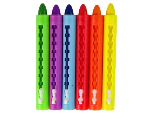 Zestaw Kredki Pastelowe Pastele 6 szt. LEAN TOYS Zestaw Kredki Pastelowe Pastele 6 szt. LEAN TOYS