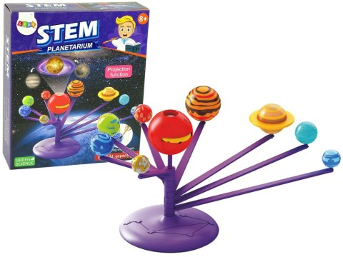 Zestaw Naukowy Planetarium Ruchome Planety Do Pomalowania LEAN Toys Zestaw Naukowy Planetarium Ruchome Planety Do Pomalowania LEAN Toys