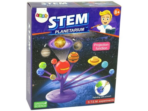 Zestaw Naukowy Planetarium Ruchome Planety Do Pomalowania LEAN Toys Zestaw Naukowy Planetarium Ruchome Planety Do Pomalowania LEAN Toys
