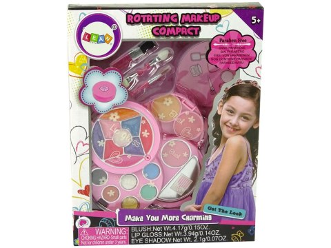 Zestaw Piękności Okrągła Paletka Błyszczyk Róż LEAN Toys Zestaw Piękności Okrągła Paletka Błyszczyk Róż LEAN Toys
