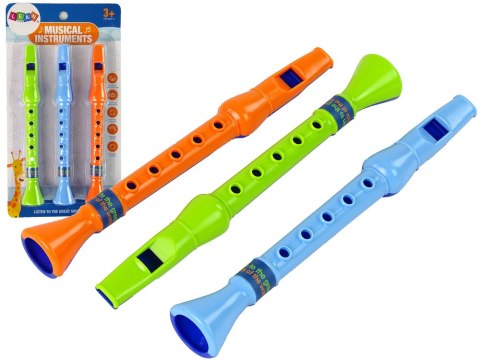 Zestaw Trzech Fletów Dla Dzieci Zwierzątka LEAN TOYS Zestaw Trzech Fletów Dla Dzieci Zwierzątka LEAN TOYS