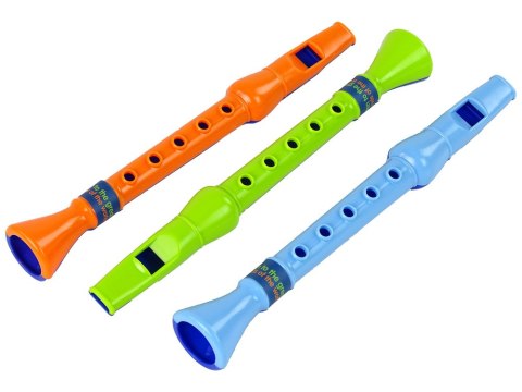 Zestaw Trzech Fletów Dla Dzieci Zwierzątka LEAN TOYS Zestaw Trzech Fletów Dla Dzieci Zwierzątka LEAN TOYS