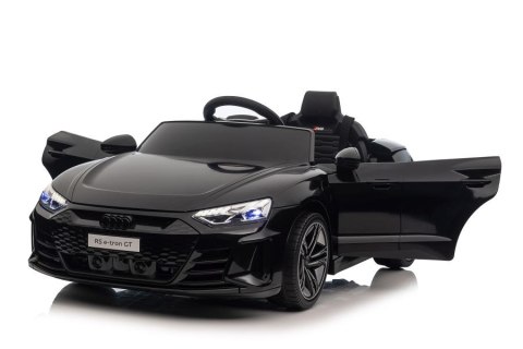Auto Na Akumulator Audi E- Tron GT Czarne QLS-6888 LEAN CARS Auto Na Akumulator Audi E- Tron GT Czarne QLS-6888 LEAN CARS