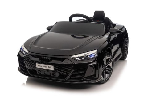 Auto Na Akumulator Audi E- Tron GT Czarne QLS-6888 LEAN CARS Auto Na Akumulator Audi E- Tron GT Czarne QLS-6888 LEAN CARS
