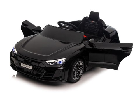 Auto Na Akumulator Audi E- Tron GT Czarne QLS-6888 LEAN CARS Auto Na Akumulator Audi E- Tron GT Czarne QLS-6888 LEAN CARS