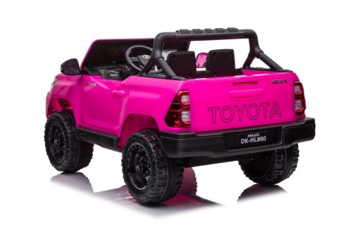 Auto Na Akumulator Toyota Hilux DK-HL860 Różowe LEAN CARS Auto Na Akumulator Toyota Hilux DK-HL860 Różowe LEAN CARS