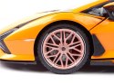 Auto R/C Lamborghini Sian FKP 37 Rastar 1:14 Pomarańczowe Na Pilota Rastar