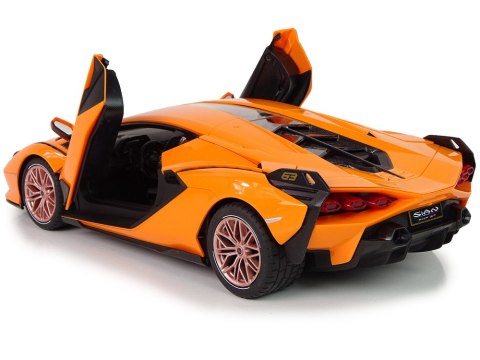 Auto R/C Lamborghini Sian FKP 37 Rastar 1:14 Pomarańczowe Na Pilota Rastar Auto R/C Lamborghini Sian FKP 37 Rastar 1:14 Pomarańczowe Na Pilota Rastar