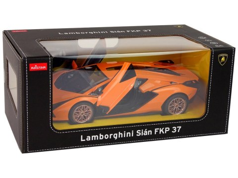 Auto R/C Lamborghini Sian FKP 37 Rastar 1:14 Pomarańczowe Na Pilota Rastar Auto R/C Lamborghini Sian FKP 37 Rastar 1:14 Pomarańczowe Na Pilota Rastar