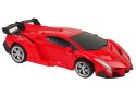 Auto Robot 2w1 Pilot R/C Zdalnie sterowane Czerwony LEAN Toys