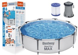 Basen Ogrodowy Stelażowy 305 x 76 cm Bestway 56408 Bestway