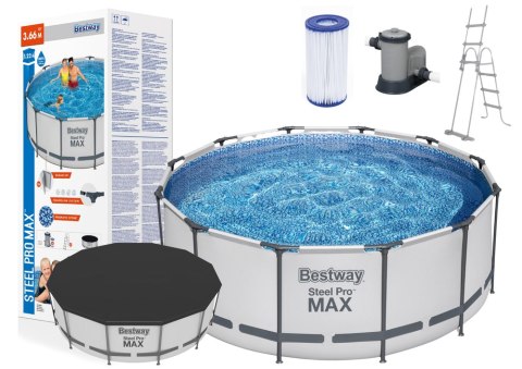 Basen Ogrodowy Stelażowy 366 x 122 cm Bestway 56420 Bestway Basen Ogrodowy Stelażowy 366 x 122 cm Bestway 56420 Bestway