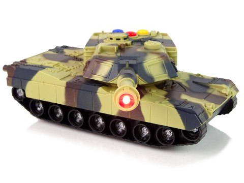 Czołg Wojskowy 1:32 Moro Brązowy Dźwięk Światła LEAN Toys Czołg Wojskowy 1:32 Moro Brązowy Dźwięk Światła LEAN Toys