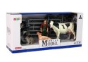 Duży Zestaw Figurek Wieś Farma 11 Elementów Krowa Świnia Królik LEAN Toys