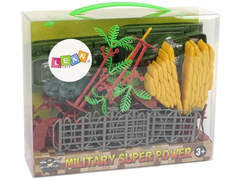 Duży Zestaw Militarny Wojskowy Żołnierze Czołgi LEAN Toys Duży Zestaw Militarny Wojskowy Żołnierze Czołgi LEAN Toys