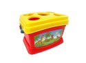 Edukacyjne Wiaderko Kubeczki Piramidka Łódki Sorter Do Kąpieli LEAN Toys