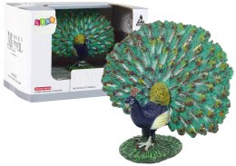 Figurka kolekcjonerska Paw Królewski Zwierzęta Świata LEAN Toys