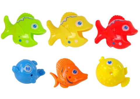 Gra Zręcznościowa Zestaw Łowienie Rybek Wędka Rybki Krokodyl LEAN Toys Gra Zręcznościowa Zestaw Łowienie Rybek Wędka Rybki Krokodyl LEAN Toys
