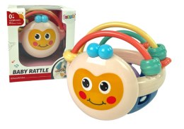 Grzechotka Dla Niemowląt Pastelowe Kolory Kula LEAN Toys