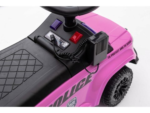 Jeździk z Megafonem QLS-993 Różowy LEAN CARS Jeździk z Megafonem QLS-993 Różowy LEAN CARS