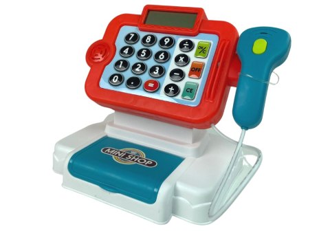 Kasa Fiskalna Dla Dzieci Kalkulator Koszyk Warzywa LEAN Toys Kasa Fiskalna Dla Dzieci Kalkulator Koszyk Warzywa LEAN Toys