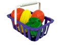 Kasa Fiskalna Dla Dzieci Kalkulator Koszyk Warzywa LEAN Toys