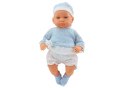 Lalka Bobas 46 cm Niebieska Smoczek Czapeczka Skarpetki LEAN Toys