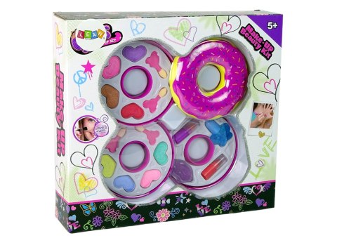 Pączek Paletka Cienie Do Powiek Szminka Dla Dzieci LEAN Toys Pączek Paletka Cienie Do Powiek Szminka Dla Dzieci LEAN Toys