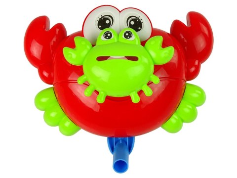 Pchacz Na Kiju Krab Czerwony Dźwięk Dzwonka LEAN Toys Pchacz Na Kiju Krab Czerwony Dźwięk Dzwonka LEAN Toys