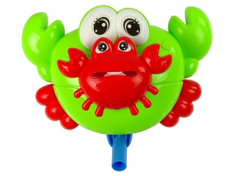 Pchacz Na Kiju Krab Zielony Dźwięk Dzwonka LEAN Toys Pchacz Na Kiju Krab Zielony Dźwięk Dzwonka LEAN Toys