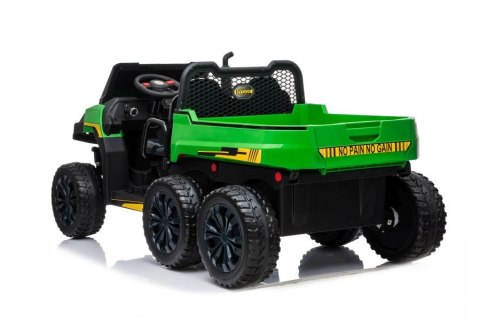 Pojazd Na Akumulator A730-2 Zielono-Czarny 24V LEAN CARS Pojazd Na Akumulator A730-2 Zielono-Czarny 24V LEAN CARS