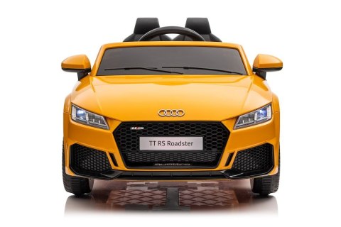 Pojazd Na Akumulator Audi TT RS Żółte LEAN CARS Pojazd Na Akumulator Audi TT RS Żółte LEAN CARS