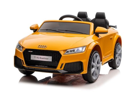 Pojazd Na Akumulator Audi TT RS Żółte LEAN CARS Pojazd Na Akumulator Audi TT RS Żółte LEAN CARS