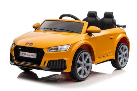 Pojazd Na Akumulator Audi TT RS Żółte LEAN CARS Pojazd Na Akumulator Audi TT RS Żółte LEAN CARS