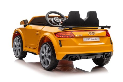Pojazd Na Akumulator Audi TT RS Żółte LEAN CARS Pojazd Na Akumulator Audi TT RS Żółte LEAN CARS