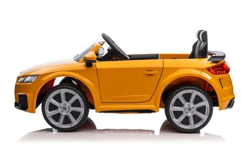 Pojazd Na Akumulator Audi TT RS Żółte LEAN CARS Pojazd Na Akumulator Audi TT RS Żółte LEAN CARS