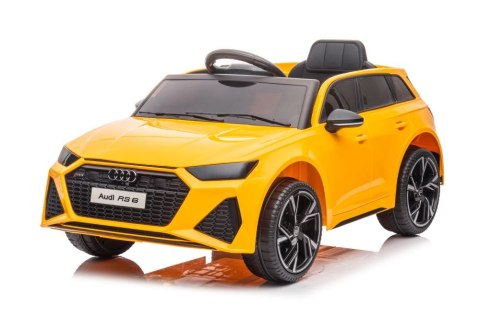 Pojazd na Akumulator Audi RS6 BRD-2118 Żółty LEAN CARS Pojazd na Akumulator Audi RS6 BRD-2118 Żółty LEAN CARS