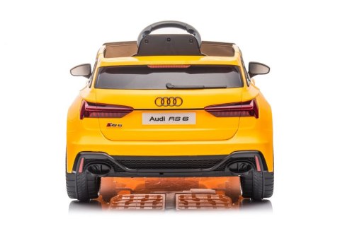 Pojazd na Akumulator Audi RS6 BRD-2118 Żółty LEAN CARS Pojazd na Akumulator Audi RS6 BRD-2118 Żółty LEAN CARS