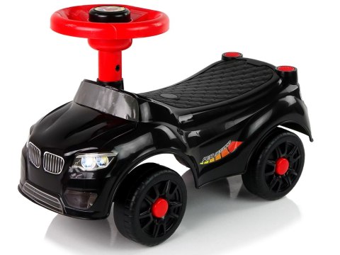 Samochód Jeździk QX-3399-2 Klakson Czarny LEAN CARS Samochód Jeździk QX-3399-2 Klakson Czarny LEAN CARS