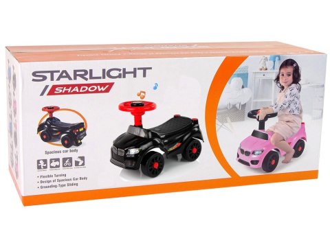 Samochód Jeździk QX-3399-2 Klakson Czarny LEAN CARS Samochód Jeździk QX-3399-2 Klakson Czarny LEAN CARS