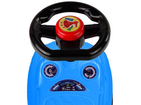 Samochód Jeździk QX-3399-2 Klakson Niebieski LEAN CARS Samochód Jeździk QX-3399-2 Klakson Niebieski LEAN CARS