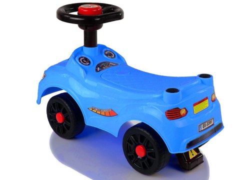 Samochód Jeździk QX-3399-2 Klakson Niebieski LEAN CARS Samochód Jeździk QX-3399-2 Klakson Niebieski LEAN CARS