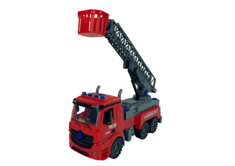 Straż Pożarna Do Rozkręcania Czerwona DIY Śrubokręt LEAN Toys Straż Pożarna Do Rozkręcania Czerwona DIY Śrubokręt LEAN Toys