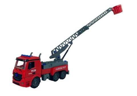 Straż Pożarna Do Rozkręcania Czerwona DIY Śrubokręt LEAN Toys Straż Pożarna Do Rozkręcania Czerwona DIY Śrubokręt LEAN Toys
