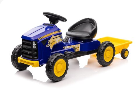 Traktor Na Pedały G206 Niebieski LEAN CARS Traktor Na Pedały G206 Niebieski LEAN CARS