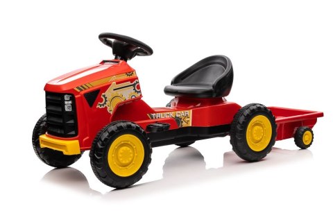 Traktor na pedały G206 Czerwony LEAN CARS Traktor na pedały G206 Czerwony LEAN CARS